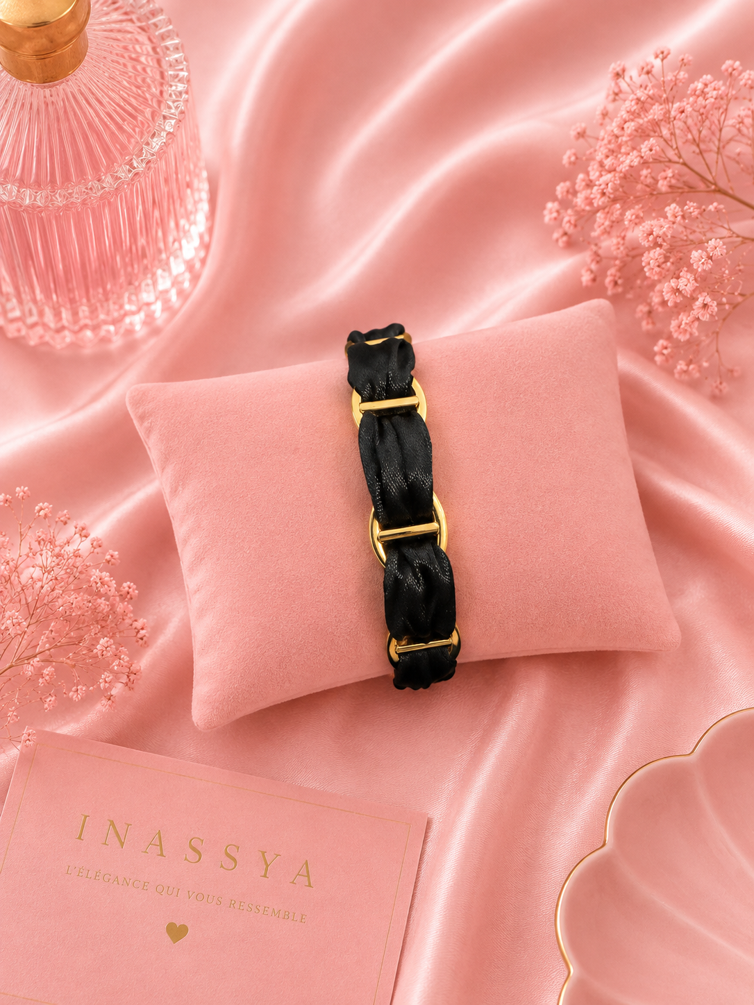 Jonc Bracelet NAÏLA - Acier inoxydable