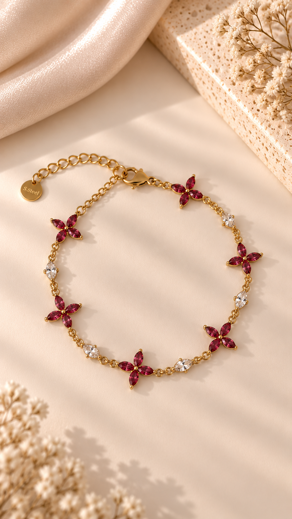 Bracelet Nour - Acier inoxydable