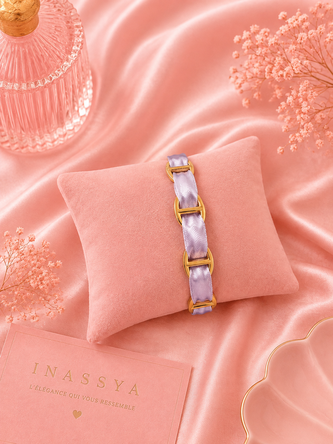 Jonc Bracelet NAÏLA - Acier inoxydable