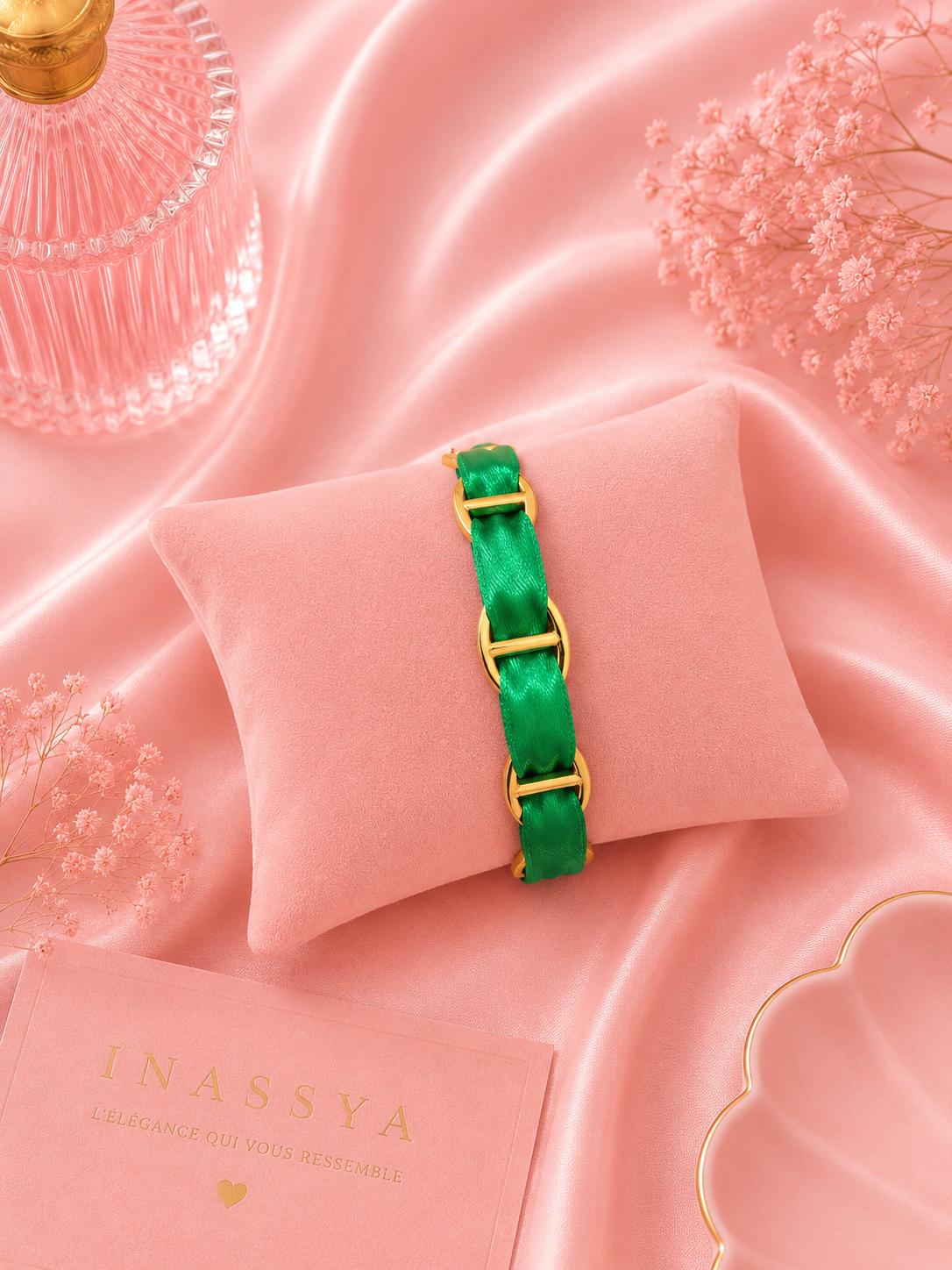 Jonc Bracelet NAÏLA - Acier inoxydable