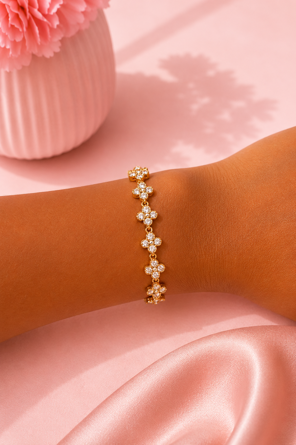 Bracelet Flora - Acier inoxydable
