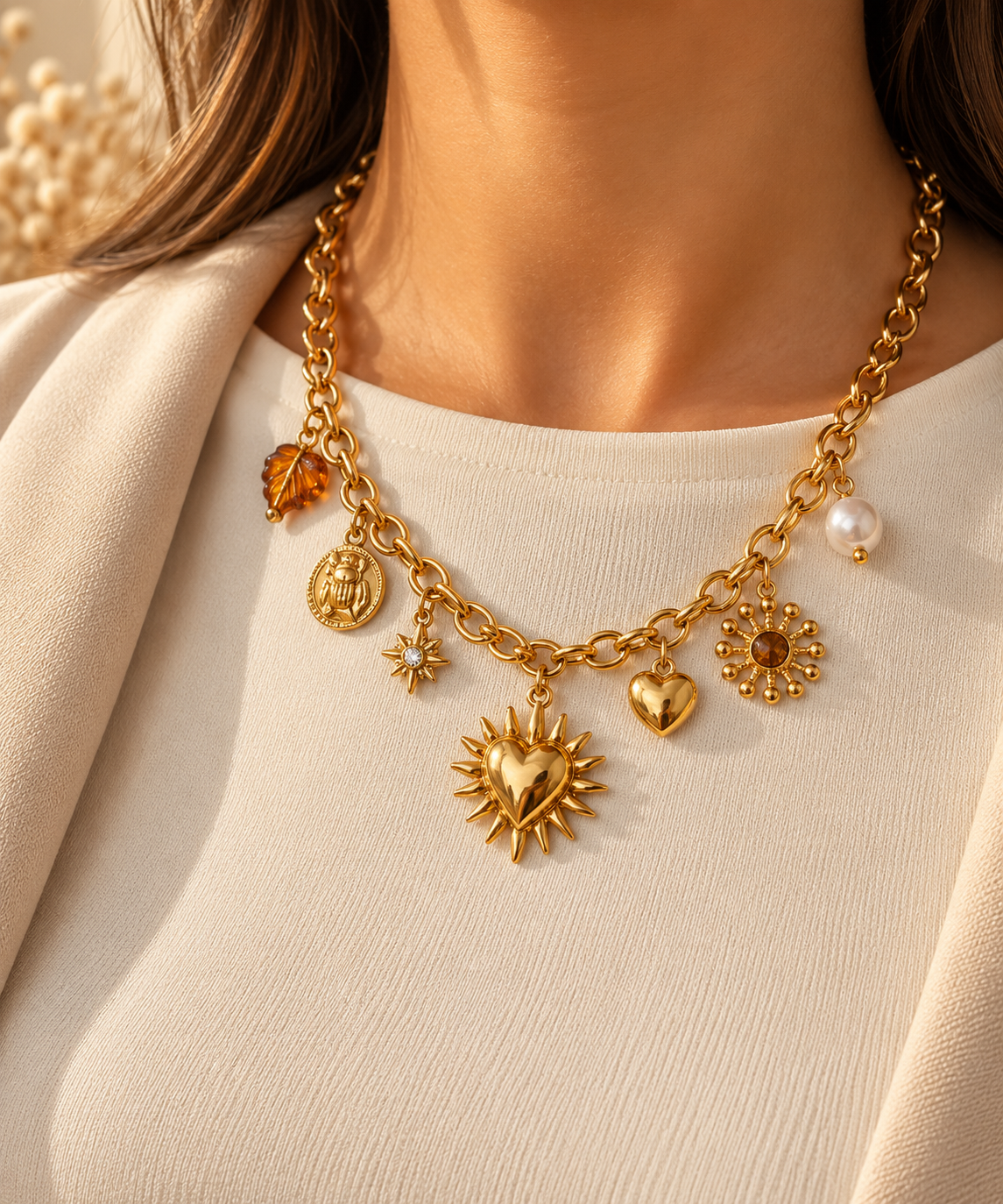 Collier Solène - Acier inoxydable
