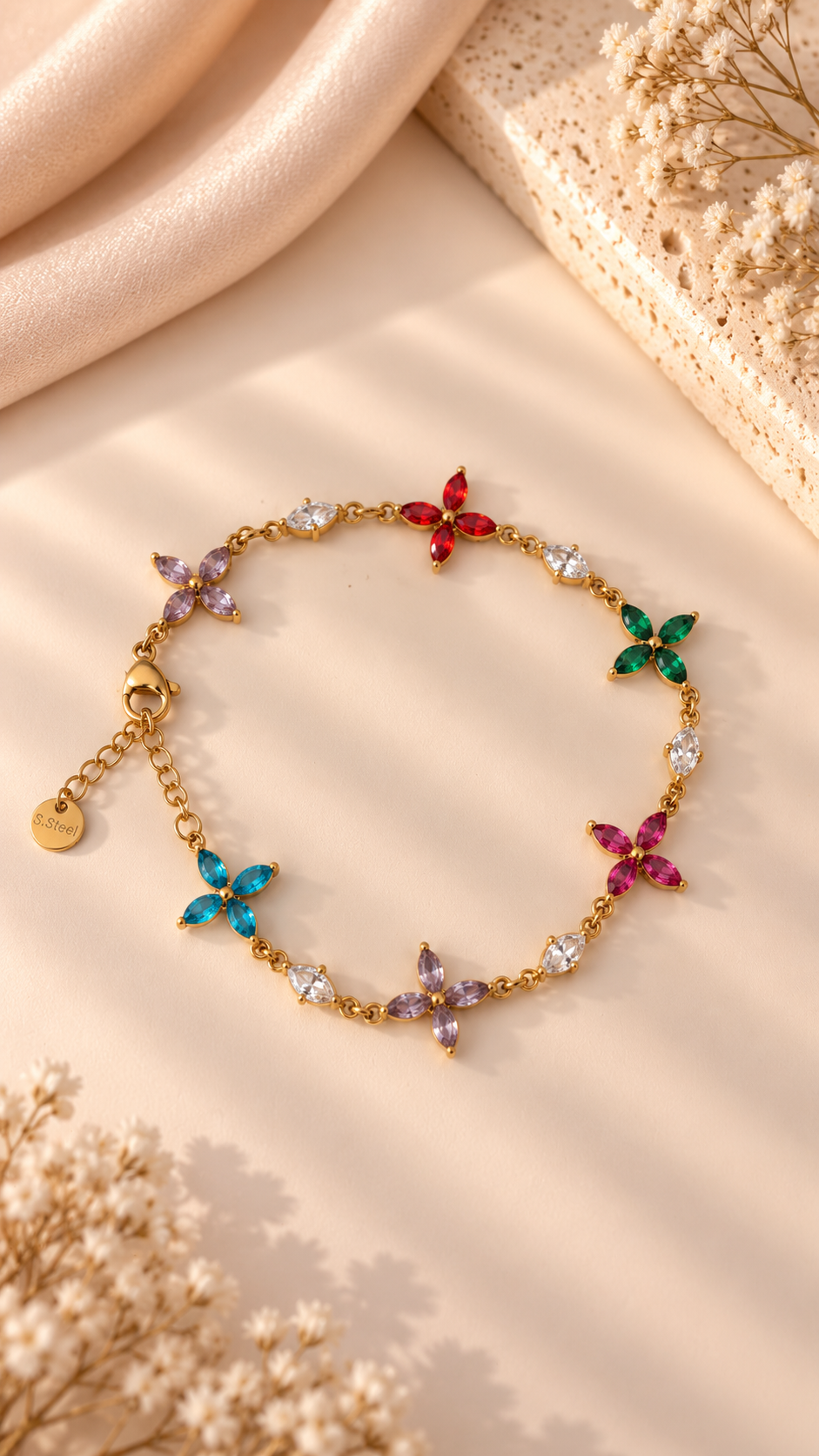 Bracelet Nour - Acier inoxydable