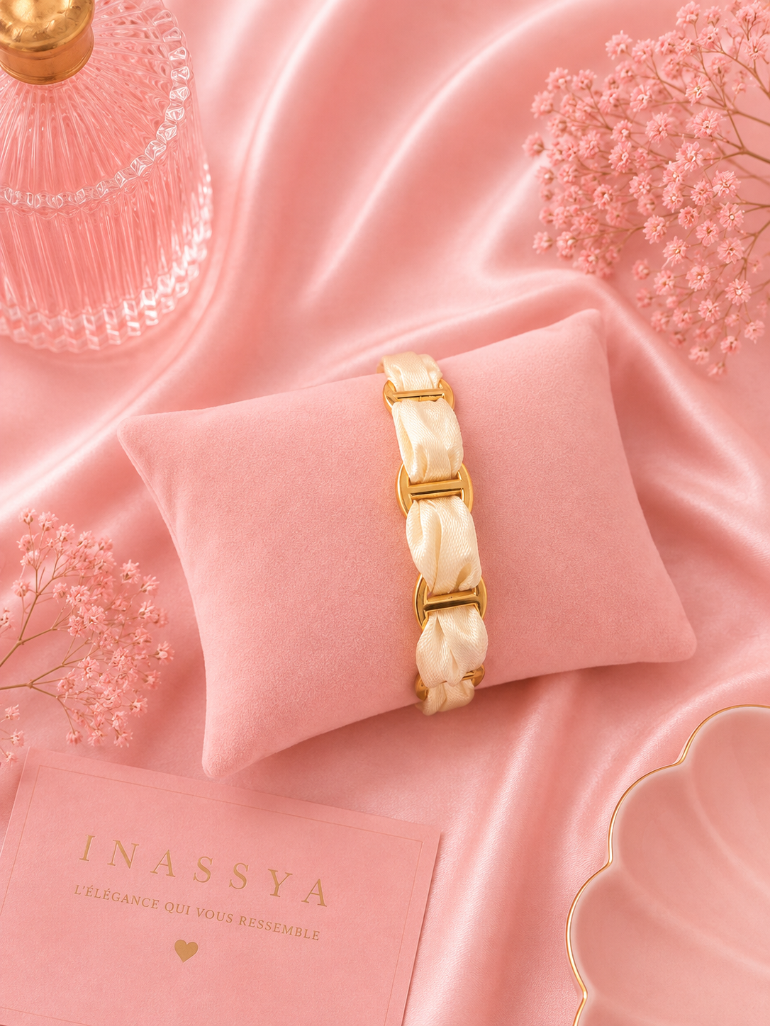 Jonc Bracelet NAÏLA - Acier inoxydable