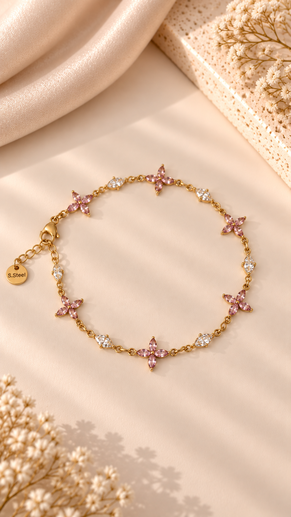 Bracelet Nour - Acier inoxydable
