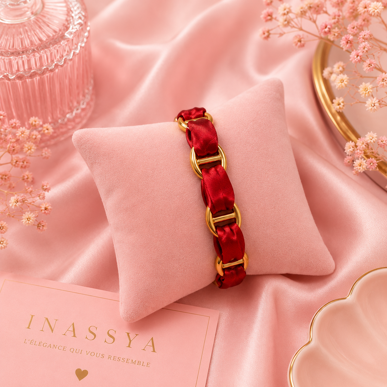 Jonc Bracelet NAÏLA - Acier inoxydable