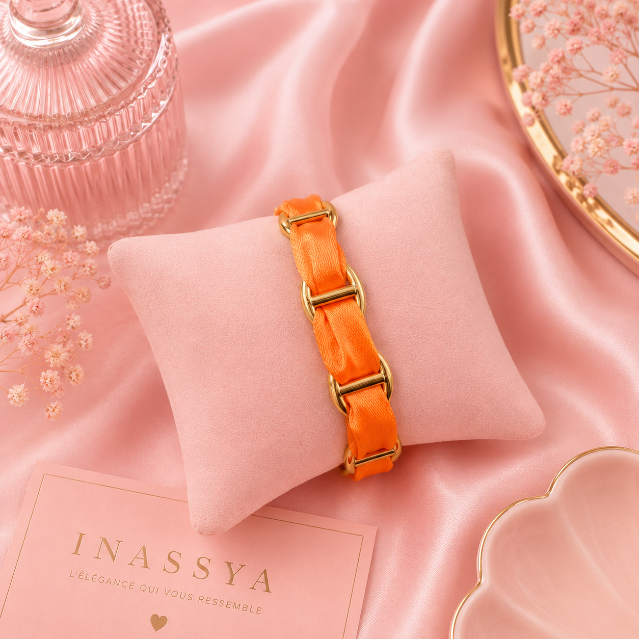 Jonc Bracelet NAÏLA - Acier inoxydable