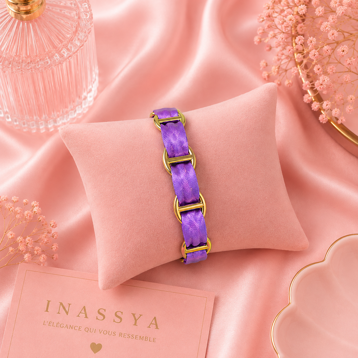 Jonc Bracelet NAÏLA - Acier inoxydable