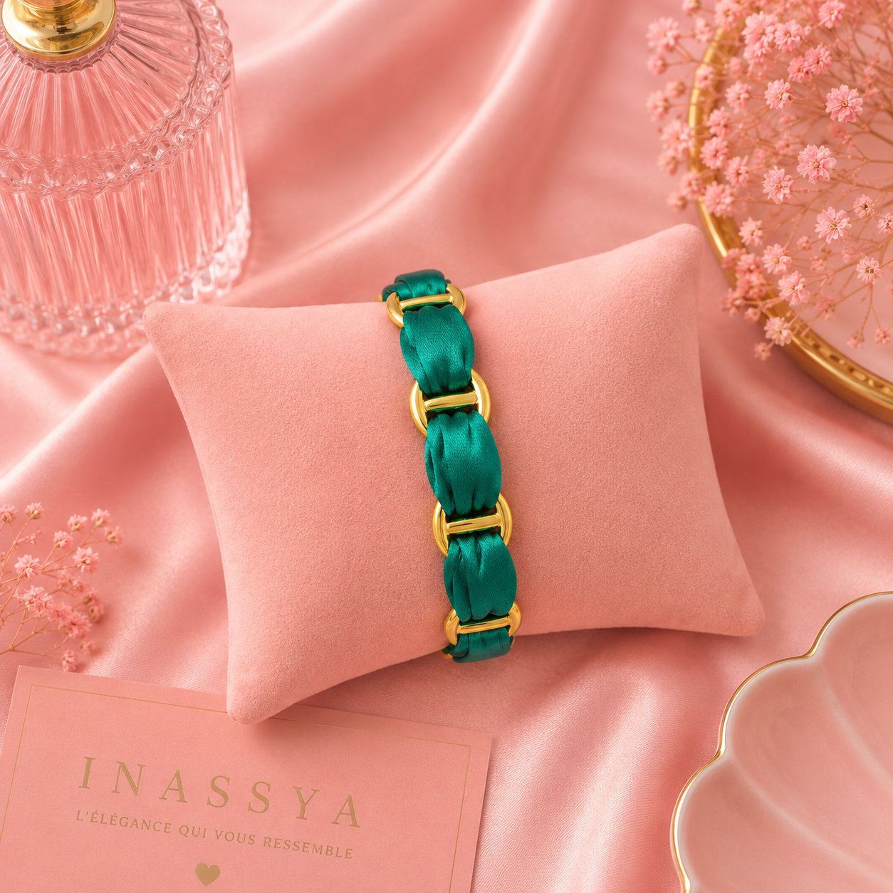 Jonc Bracelet NAÏLA - Acier inoxydable