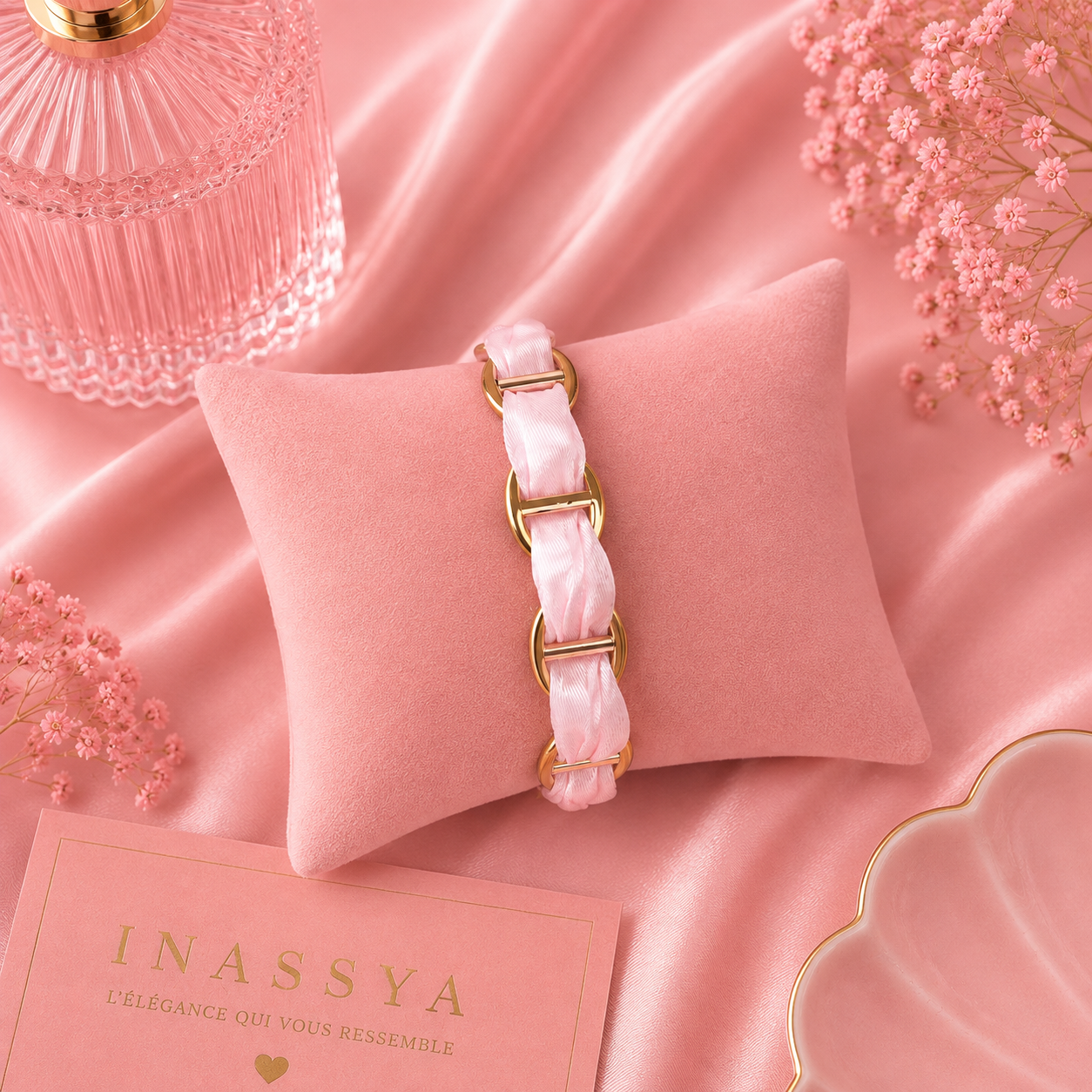 Jonc Bracelet NAÏLA - Acier inoxydable