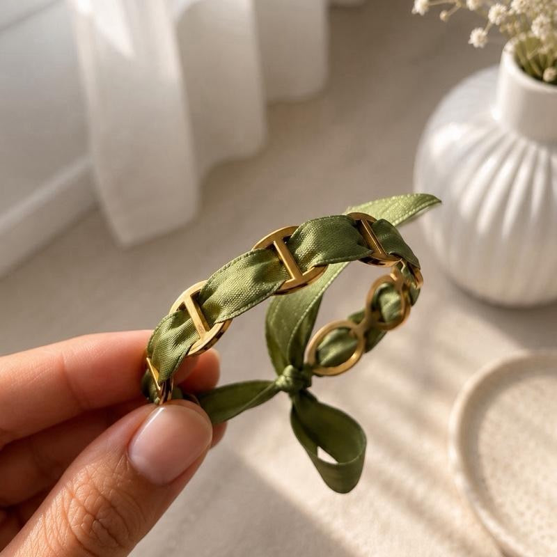 Jonc Bracelet NAÏLA - Acier inoxydable